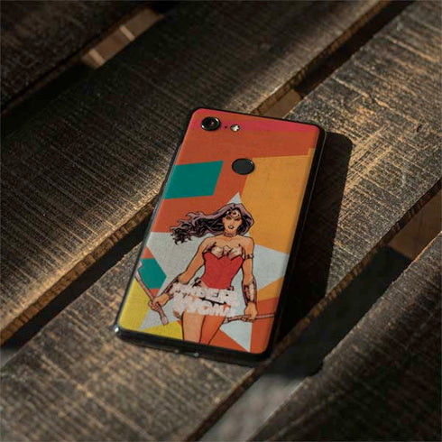 DC Comics Wonder Woman New 52 Comic Cover #23 Art By Cliff Chiang Google Pixel 3 XL Skin